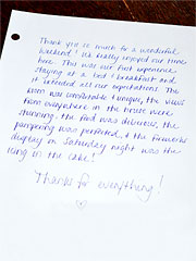 Iron Mountain Inn Bed and Breakfast - Guestbook Reviews