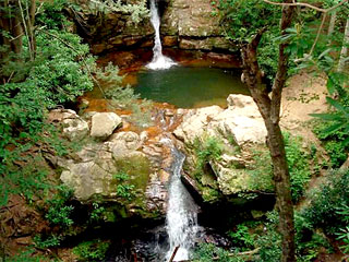 Iron Mountain Inn Bed and Breakfast - The Blue Hole Waterfall