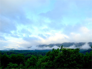 Iron Mountain Inn Bed and Breakfast - Morning Mountain Fog
