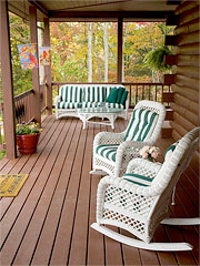 Iron Mountain Inn Bed and Breakfast - Front Porch Chairs