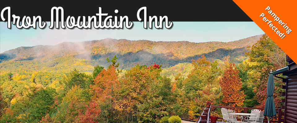 Iron Mountain Inn Bed and Breakfast - Watauga Lake - Bristol TN - Johnson City TN - Boone NC