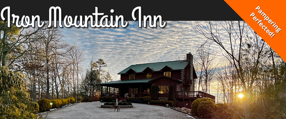 Iron Mountain Inn Bed and Breakfast - Watauga Lake - Bristol TN - Johnson City TN - Boone NC